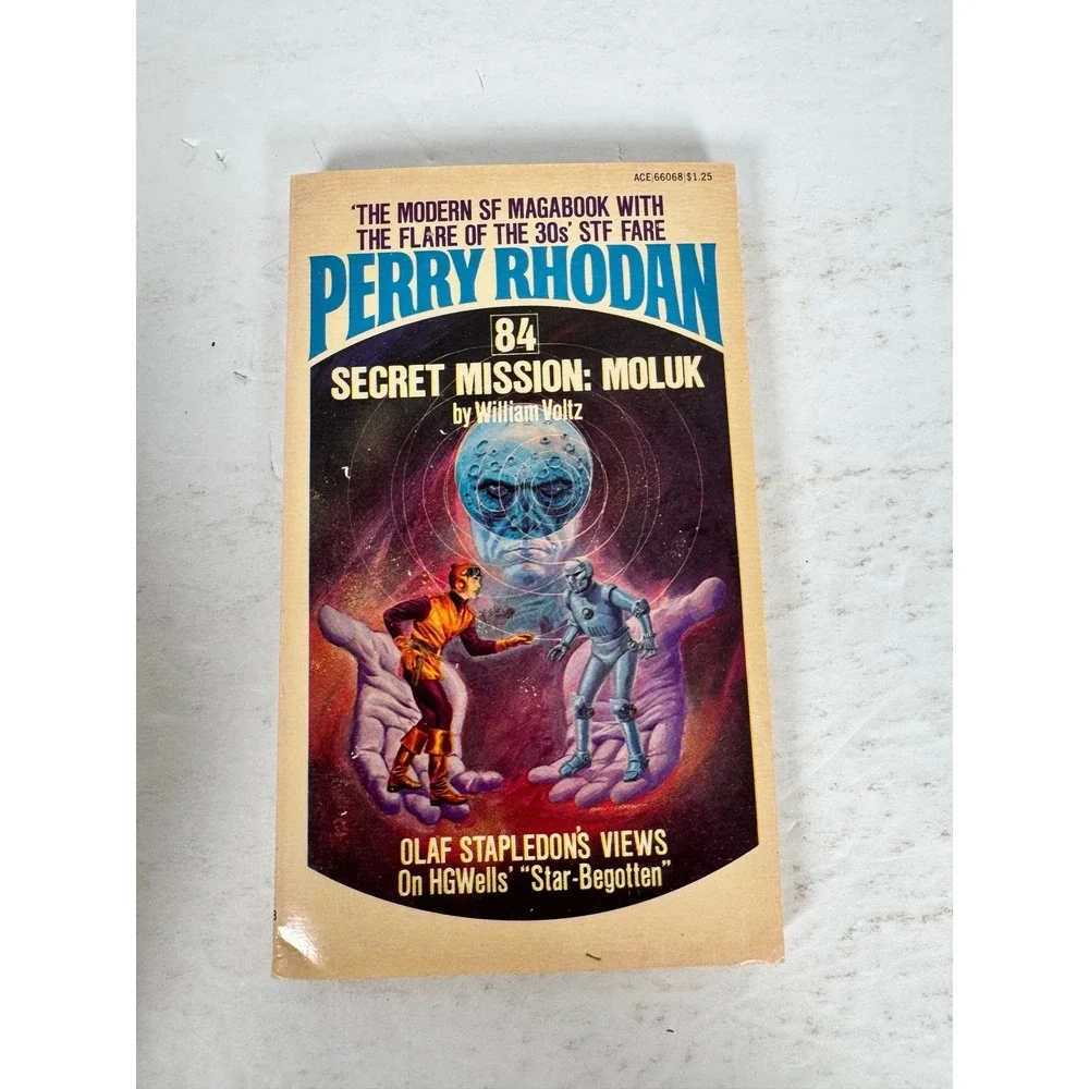 Perry Rhodan 80-89 Sci-Fi Paperback Lot Ace Books 1975 Vintage Space Opera
